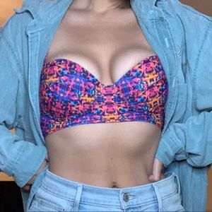 Xhilaration swim top or brasier crop top (: